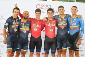 Destacada actuación del Team Chile en el Gran Premio Colombia C2 de Pista