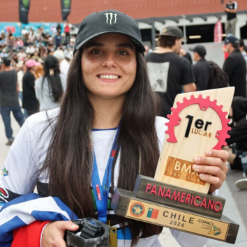 Macarena Pérez: Campeona panamericana del BMX Freestyle en América