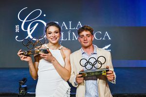 Gala Olímpica 2025: Martín Vidaurre y Martina Weil, referentes del alto rendimiento chileno